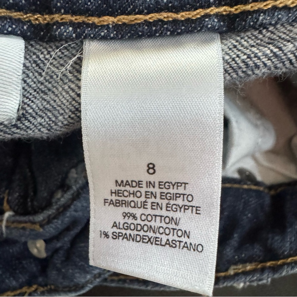 Liz & Co Mid Rise Blue Capri Stretch Jeans. Women’s Size 8 - Picture 8 of 11